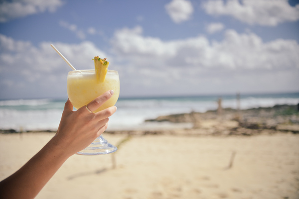 alcohol,alcoholic,beach,beverage,cocktail,drink,exotic,fruit,hand,holiday,lifestyle,luxury,pineapple,sea,vacation,Free Stock Photo