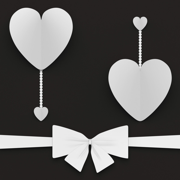 background,bow,card,celebration,creative,decoration,decorative,gift,heart,love,loving,notes,present,ribbon,romantic