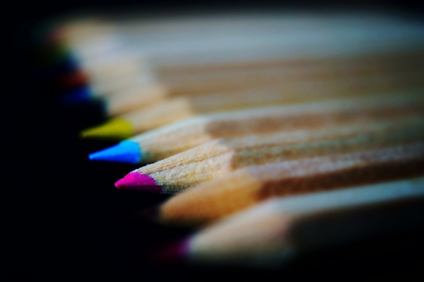 pencil,colored pencil,color,sharpener,art,drawing,design,pink,blue,blur