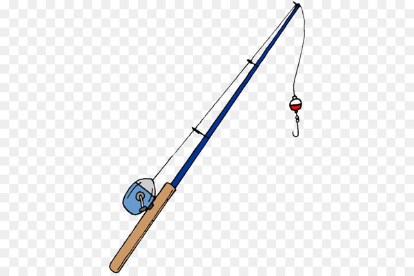 Free: Fishing Rods Fish hook Clip art - Fishing Rod Cartoon 