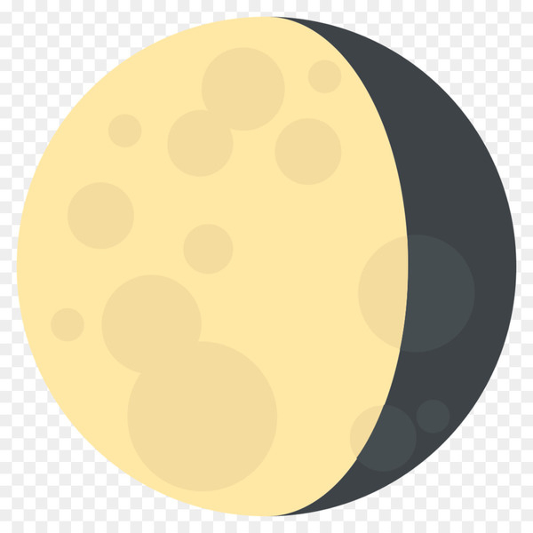 Free Lunar phase Emoji Symbol Full moon Emoji nohat.cc