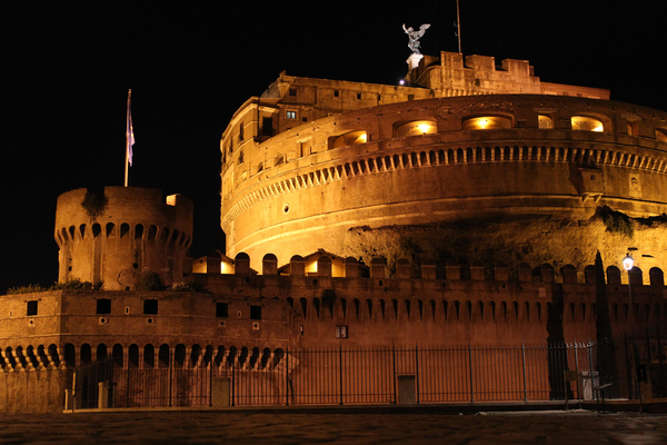 cc0,c1,evening,light,castle,fortress,rome,free photos,royalty free