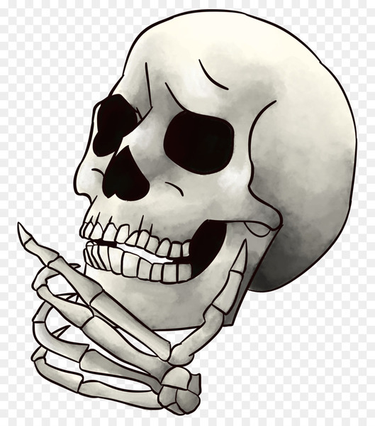 skull,skull and crossbones,skeleton,emoji,drawing,bone,nose,jaw,facial skeleton,mouth,character,mandible,human skeleton,face,head,forehead,line art,fictional character,png