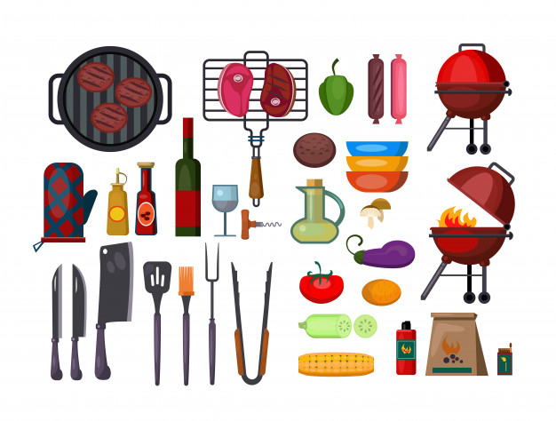 grill party,cooking instrument,special equipment,barbeque party,sausce,backyard,mustard,barbeque,ketchup,equipment,set,instrument,special,weekend,olive oil,sausage,outdoor,tomato,alcohol,grill,symbol,olive,bbq,product,oil,illustration,meat,glass,cooking,flat,bottle,sign,holiday,spring,wine,fire,summer,icon,party,food