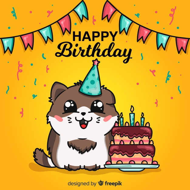 adorable,illustrated,wildlife,wild,lovely,cool,funny,fun,flat design,flat,birthday card,colorful,animals,happy,cute,animal,nature,design,card,happy birthday,birthday