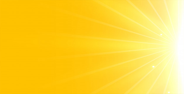 Free: Bright yellow background with glowing rays light Free Vector -  