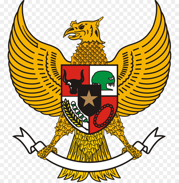 indonesia,national emblem of indonesia,garuda,garuda indonesia,logo,symbol,pancasila,bhinneka tunggal ika,coat of arms,idea,sultan hamid ii,recreation,artwork,beak,brand,yellow,wing,line,crest,png