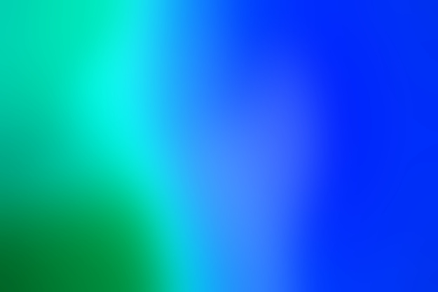 Free: Soft transition on blue into green 