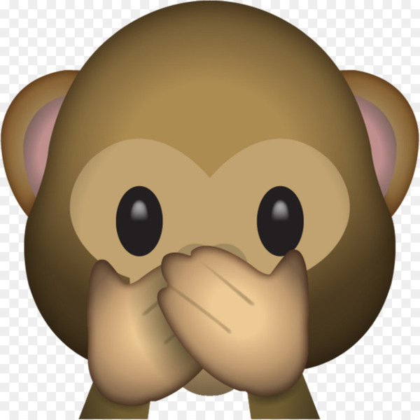 emoji,three wise monkeys,evil monkey,monkey,sticker,evil,emoticon,heart,emotion,desktop wallpaper,computer icons,see no evil,head,primate,carnivoran,vertebrate,snout,nose,smile,mammal,cartoon,png