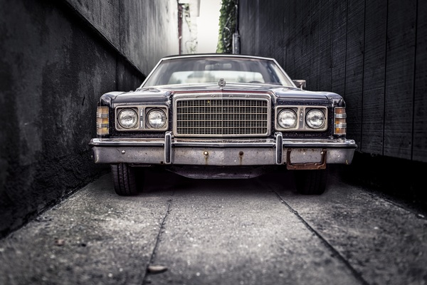 alley,america,american,antique,automobile,automotive,car,classic,classic car,ford,grill,headlights,narrow,nostalgia,oldschool,oldtimer,problem,retro,style,transport,transportation,usa,vehicle,vintage,wide,windshield,Free Stock Photo