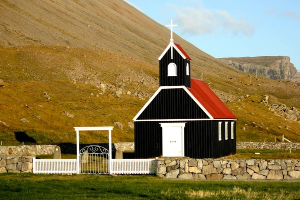 church,building,architecture,architecture,building,light,church,building,light,church,cross,westfjord,iceland,structure,architecture,place of worship,gate,fence,grass,building,red