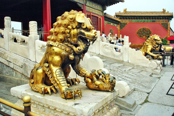 cc0,c1,china,forbidden city,beijing,statue,lion,free photos,royalty free