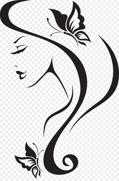 beauty parlour,wall decal,barbershop,hairdresser,beauty,fashion designer,logo,facial,makeup artist,fashion,woman,hair,hairstyle,art,monochrome photography,artwork,plant,moths and butterflies,monochrome,drawing,flowering plant,line art,flower,leaf,vertebrate,mythical creature,butterfly,head,invertebrate,joint,silhouette,line,black and white,visual arts,flora,temporary tattoo,neck,fictional character,pollinator,face,wing,png