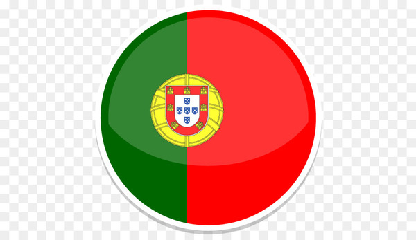 Portugal flag emblem template design Royalty Free Vector