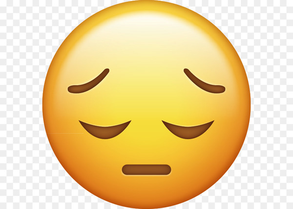 iphone,emoji,sadness,smiley,emoticon,text messaging,computer icons,world emoji day,whatsapp,shrug,smile,symbol,mobile phones,emotion,yellow,face,facial expression,happiness,png