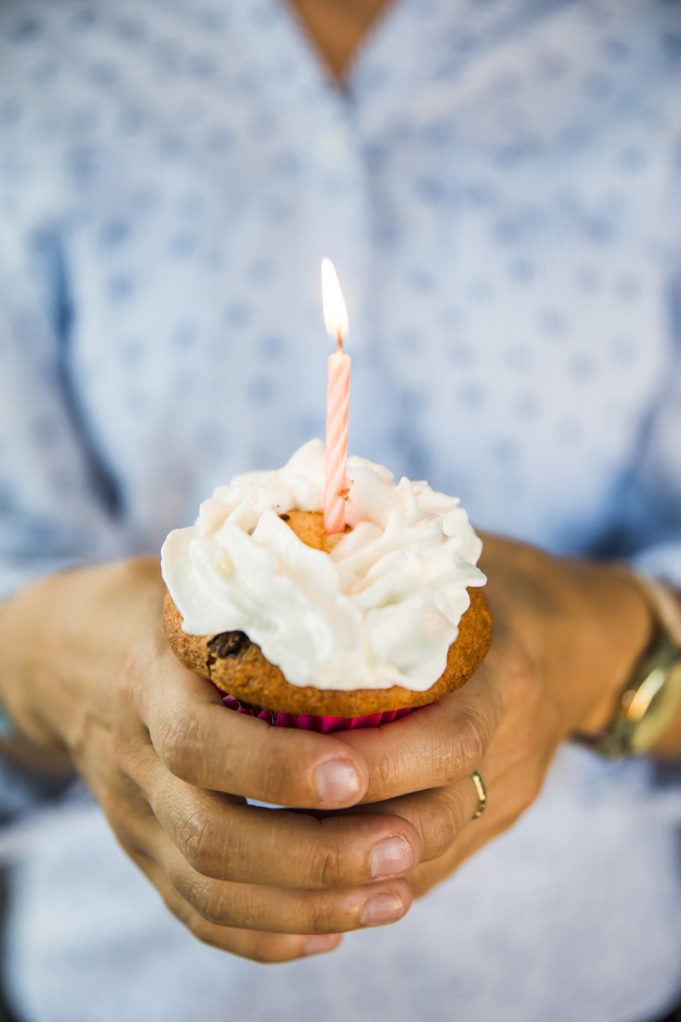 people,gift,hand,light,anniversary,cupcake,human,white,person,candle,sweet,finger,dessert,celebrate,show,human body,cream,fresh,pastry,holding hands