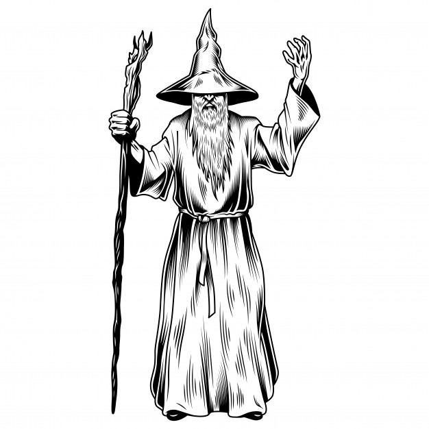 warlock,sorcerer,druid,sorcery,merlin,occult,spell,wise,wand,tale,magical,alchemy,wizard,evil,age,costume,magician,fairytale,stick,medieval,fantasy,old,fairy,beard,magic,hat,sketch,person,white,silhouette,black,art,cartoon,character,man
