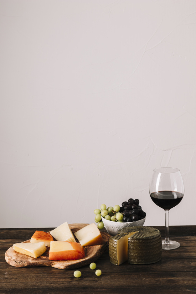 background,food,table,red,wine,red background,fruit,space,celebration,board,wood background,glass,drink,food background,plate,cheese,dinner,gray,life,gray background