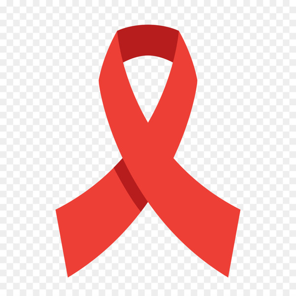 Red ribon - symbol of world aids day Royalty Free Vector