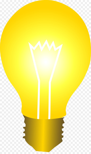  light,incandescent light bulb,lamp,lighting,led lamp,lightemitting diode,idea,yellow,light bulb,compact fluorescent lamp,png