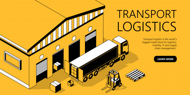 template,line,box,button,art,truck,delivery,3d,internet,yellow,isometric,factory,halftone,transport,industry,machine,line art,logistics,transportation,shipping