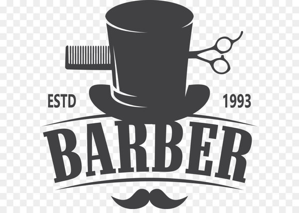 barber,comb,hairstyle,barbershop,beauty parlour,hairdresser,beard,fashion,barbers pole,scissors,shaving,straight razor,waxing,hair,drinkware,cup,vision care,text,brand,eyewear,label,mug,product design,logo,font,moustache,png