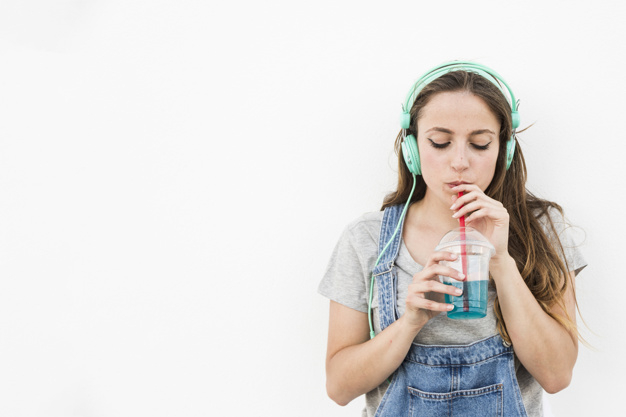 background,music,people,woman,girl,beauty,smile,happy,white background,person,backdrop,white,glass,drink,eyes,juice,cocktail,clothing,music background,teenager,studio,female,young,transparent,happy people,headphone,background white,happiness,portrait,beauty woman,teen,listen,straw,beverage,drinking,closed,enjoy,hobby,holding,adult,listening,pretty,hold,front,teenage,casual,cheerful,joyful,refreshment,closeup,lifestyles,waistup
