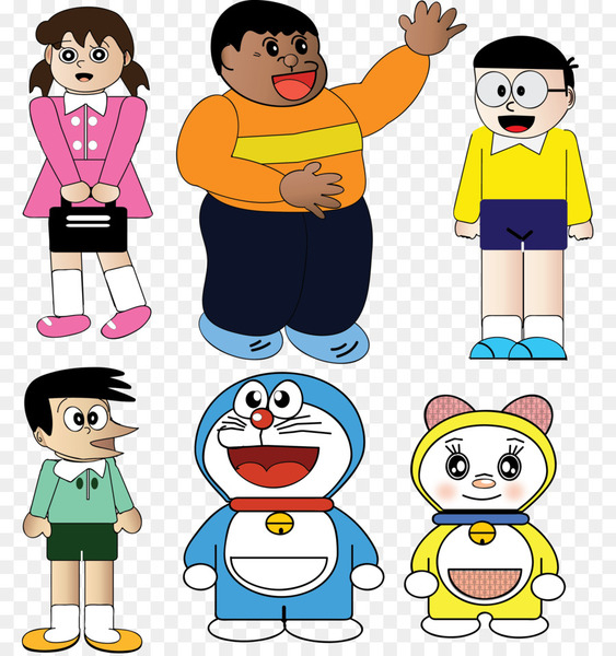 Drew Doraemon characters as Baki characters. Can you name them all? :  r/Grapplerbaki