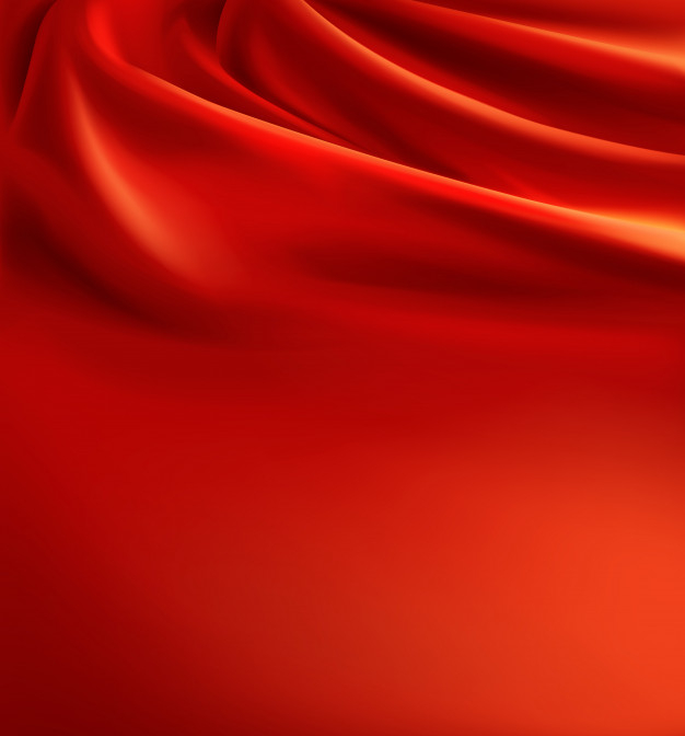 Free: Realistic red fabric background 