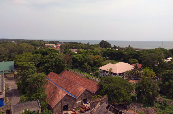 top view,lighthouse,light tower,lights,towers,house,building,architecture,alleppey,tour,tourist,attraction,beautiful,landscape,kerala,india,nature,green,tree,trees,background,water