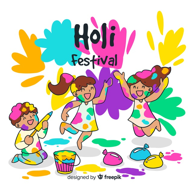 Discover more than 135 easy drawing of holi super hot - seven.edu.vn