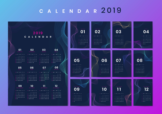 nineteen,two thousand nineteen,desk calendar 2019,calendar wall 2019,pocket calendar template,thousand,printed,illustrated,june,july,printable,contour,april,organizer,february,may,two,annual,september,week,march,set,collection,month,pocket,january,august,october,notification,november,curved lines,blue pattern,desk calendar,year,minimal,line pattern,calendar 2019,date,planner,agenda,geometric shapes,schedule,december,2019,curve,poster design,desk,shape,purple,poster mockup,wall,graphic,geometric pattern,graphic design,blue,line,paper,geometric,template,design,calendar,mockup,poster,pattern