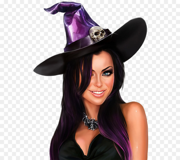 woman,witchcraft,halloween,witch,child,artist,drawing,girly girl,computergenerated imagery,costume,head shot,purple,headgear,hat,cowboy hat,png