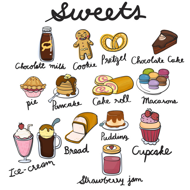 background,food,white background,doodle,graphic,white,food background,sweet,illustration,eat,sweets,icecream,background food,background white,delicious