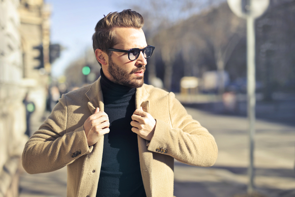 beard,blurred background,casual,city,close -up,daytime,eyeglasses,eyewear,fashion,glasses,handsome,man,outdoors,person,photoshoot,pose,street,style,trees,urban,wear,young,Free Stock Photo