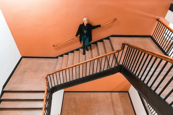 place,cloud,building,interiore,light,building,pose,natural,portrait,building,stairs,steps,staircase,wall,orange,indoor,stair,modern,architecture,model,guy,free stock photos