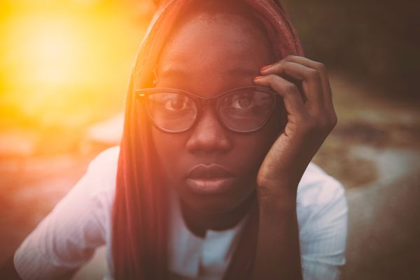lady,woman,girl,woman,girl,portrait,beautiful,portrait,girl,sunlight,golden hour,golden light,african american,female,woman,glasses,reading glasses,light,eye contact,teen,free images