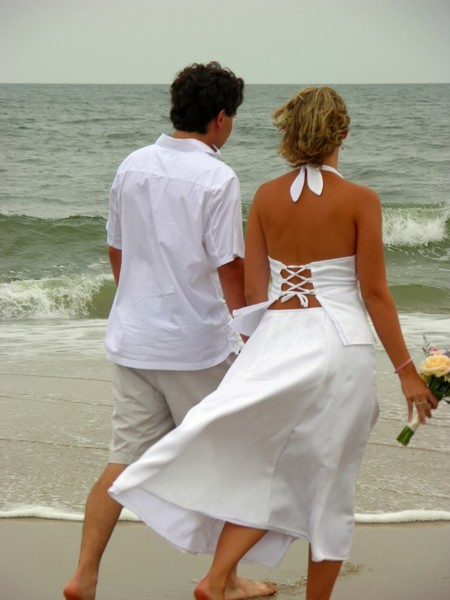 bride,groom,ring,wedding,vows,love,man,woman,forever,walk,beach,stroll,ocean