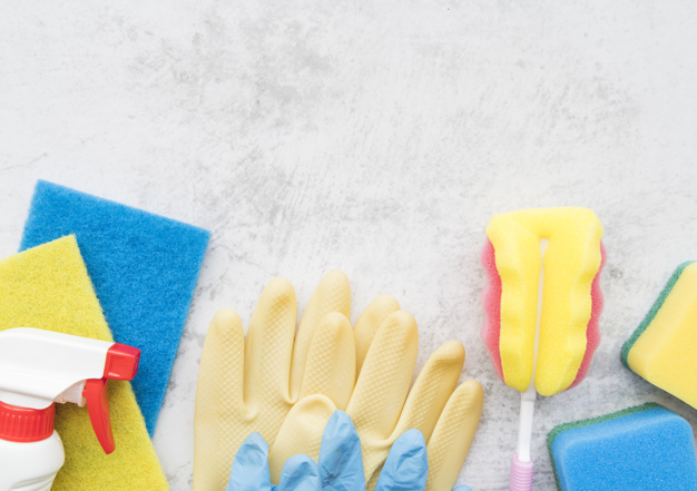housework,composition,housekeeping,sponge,objects,hygiene,plastic bottle,gloves,products,plastic,wash,bath,clean,product,cleaning,bottle