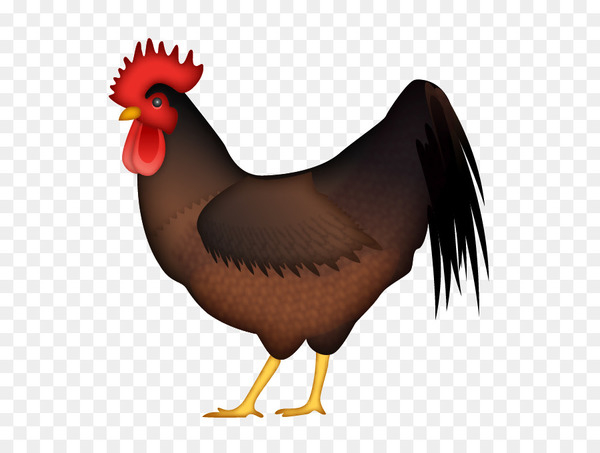 Free: Rooster Chicken Emoji Social media iPhone - chicken - nohat.cc