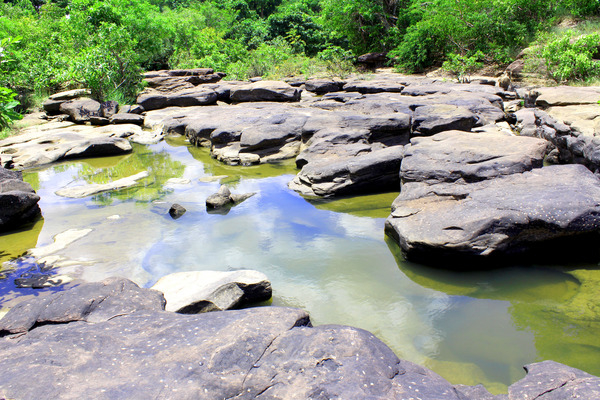 water,tranquil,stones,scenic,rocks,reflection,rapids,nature,moss,idyllic,environment,boulders