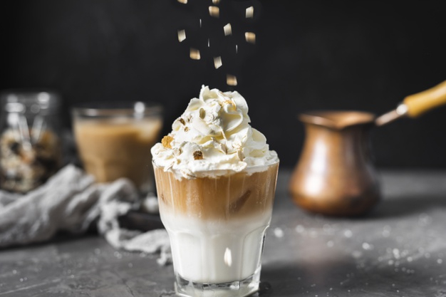 frappuccino,brewed,aromatic,frappe,yummy,cappuccino,horizontal,beverage,close,up,spices,hot,cream,healthy,drink,milk,health,coffee