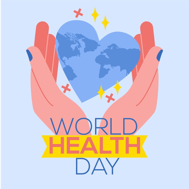 world health day drawing poster 2023 easy and simple steps | science drawing  academy - YouTube