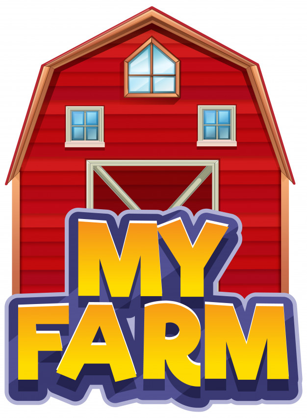 my farm,farms,large,big,rural,barn,farming,agriculture,farm,cartoon,building