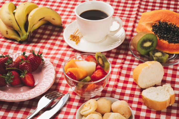 coffee,cup of coffee,delicious,food,fruits,healthy,strawberries