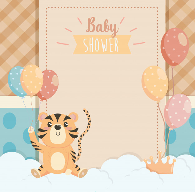 congratulate,childish,greeting,special,beautiful,happiness,shower,celebrate,pregnant,invite,tiger,sweet,balloons,congratulations,decoration,clouds,event,happy,celebration,cute,beauty,animal,crown,gift,love,card,party,baby,ribbon,frame