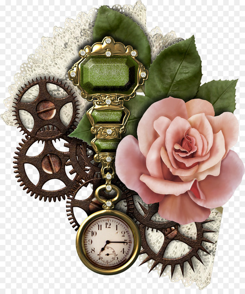 paper,scrapbooking,craft,page layout,steampunk,art,cdrom,silhouette,compact disc,flower,watch,jewellery,png