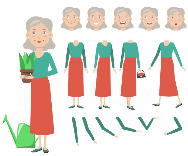 house,icon,character,graphic,sign,person,flat,plant,symbol,old,lady,female,home icon,element,animation,emotion,grandmother,gardening,flat icon