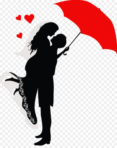 Free: Romance Drawing couple Silhouette Clip art - Hugging couple - nohat.cc