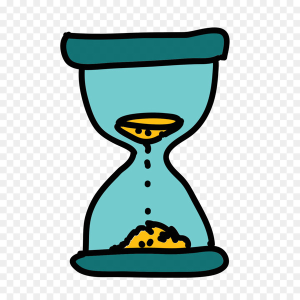 Free: Hourglass Royalty-free Cartoon Clock Clip art - hourglass 
